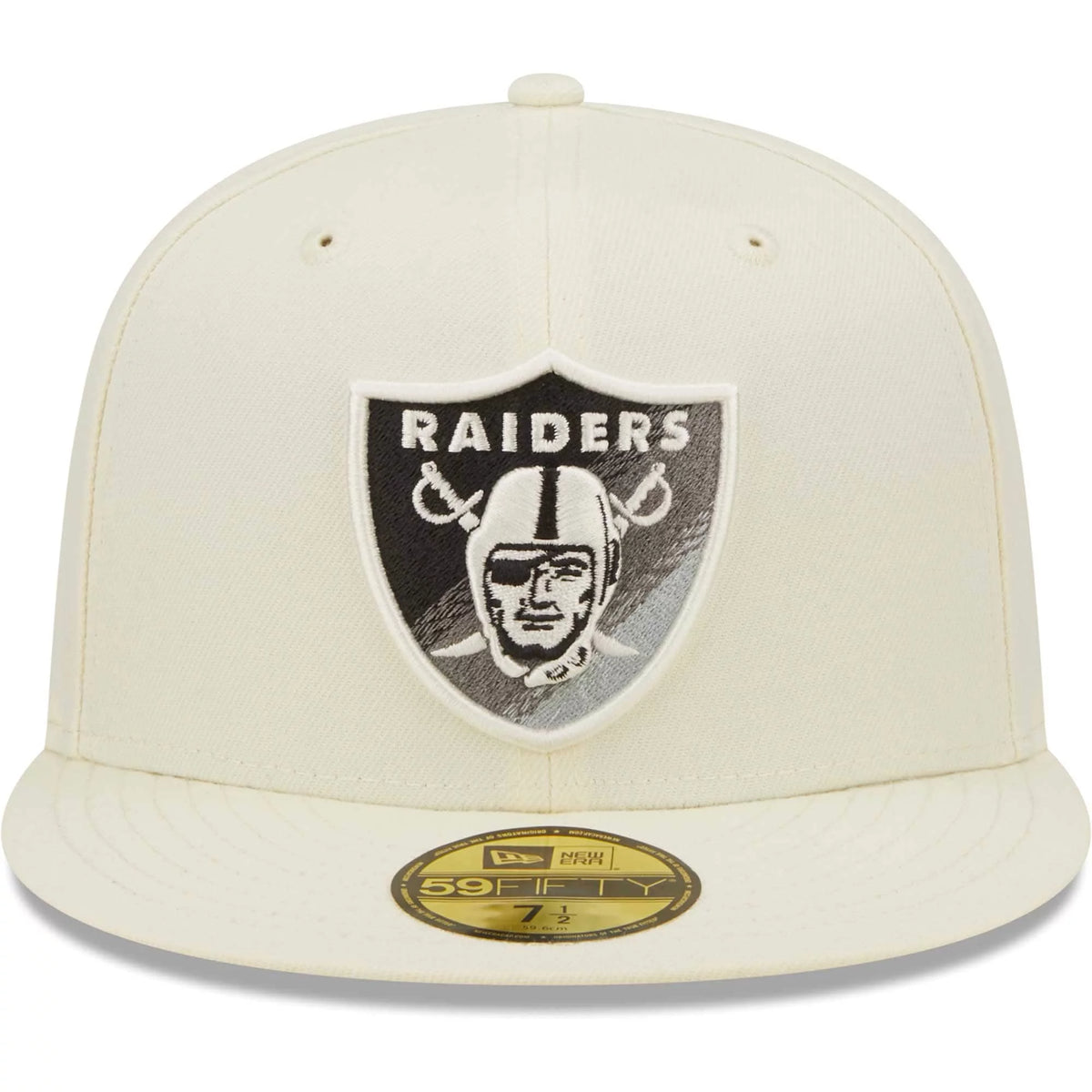 Men's Cream Fitted Hat F1781