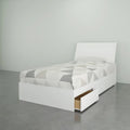 White 2-Piece Twin Bedroom Set S469