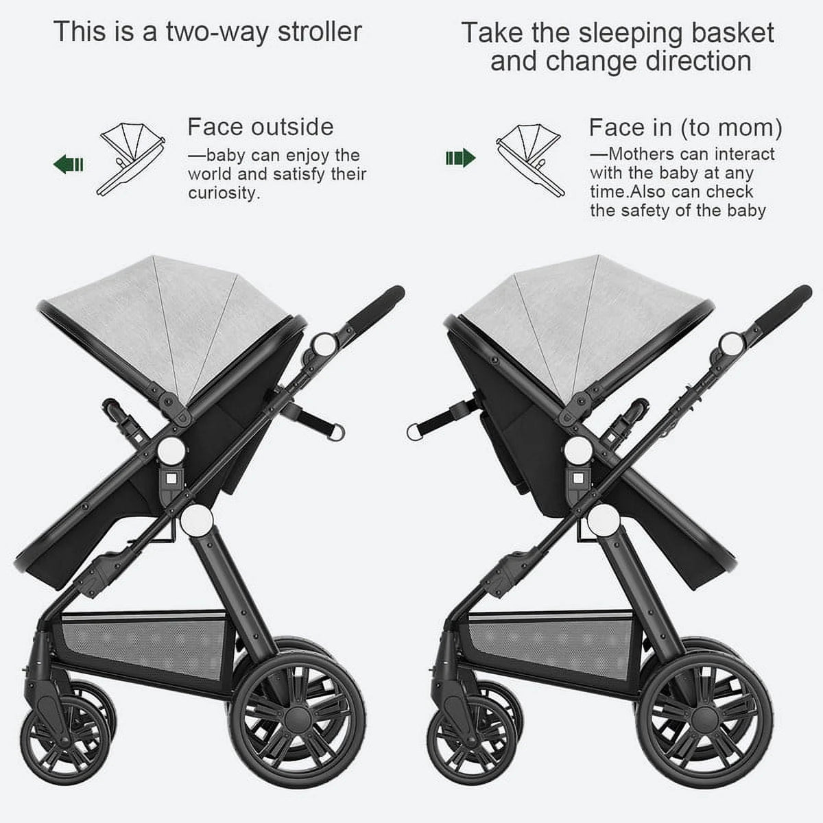 Foldable Baby Stroller Q843