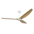 84 Ceiling Fan with Caramel Aluminum Blades and White Finish U99449