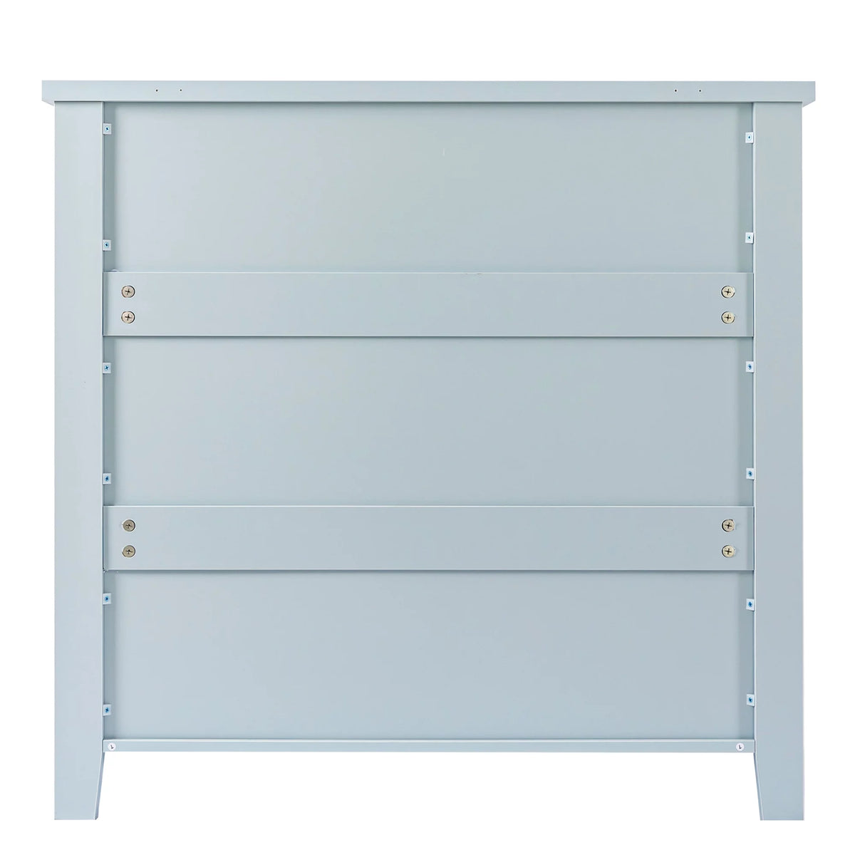 Antique Blue 4 Drawer Wooden Dresser V773170