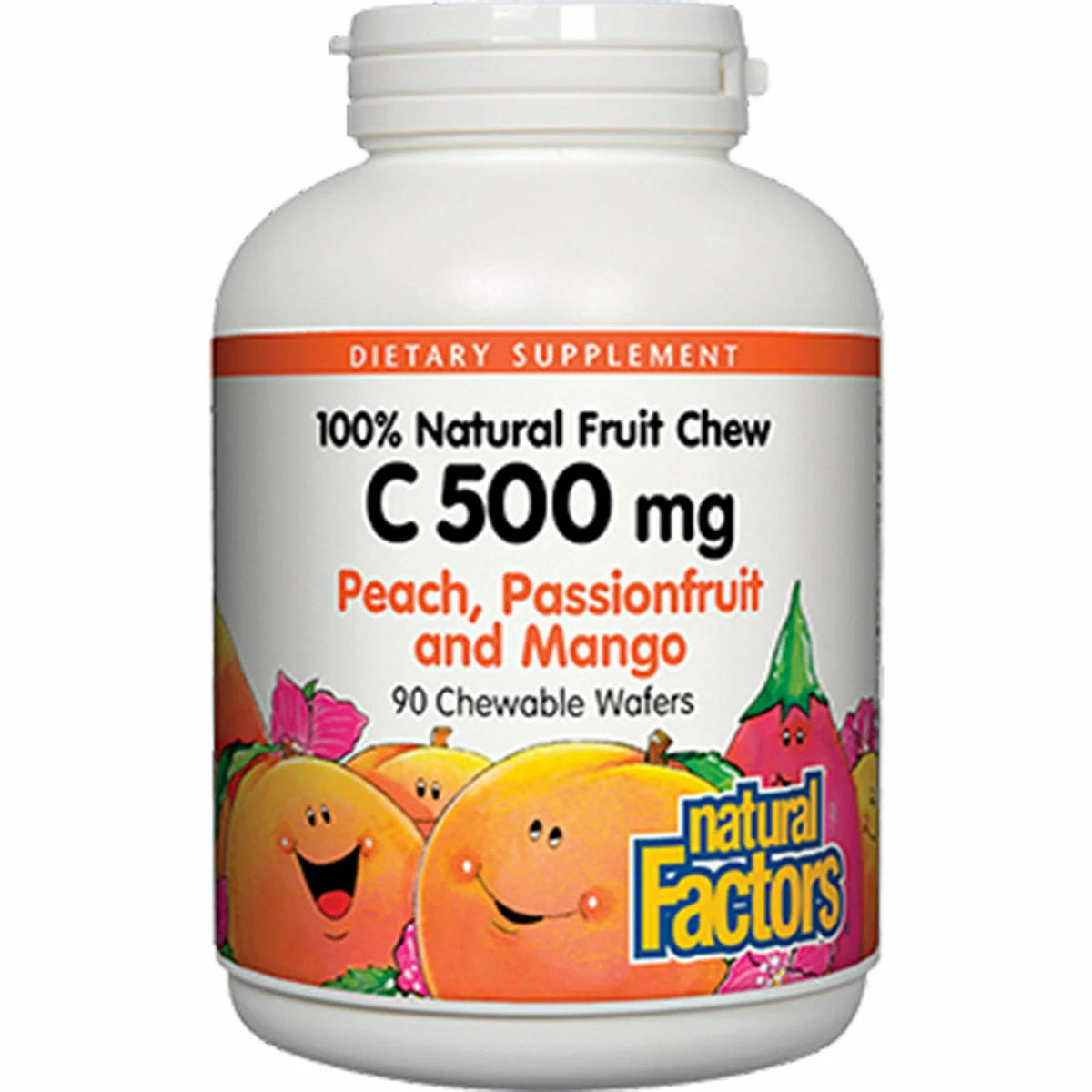 500 mg Peach Passionfruit Mango 90 Chews H167950
