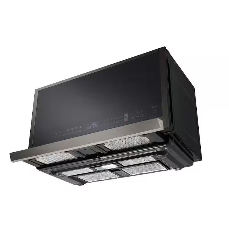 Black Stainless Steel Over-the-Range Microwave Oven S85051