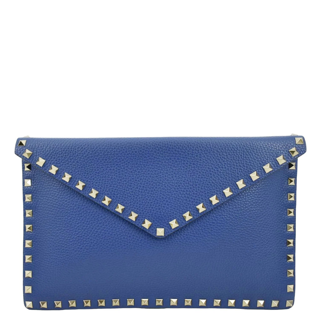 Blue Leather Pouch O10531