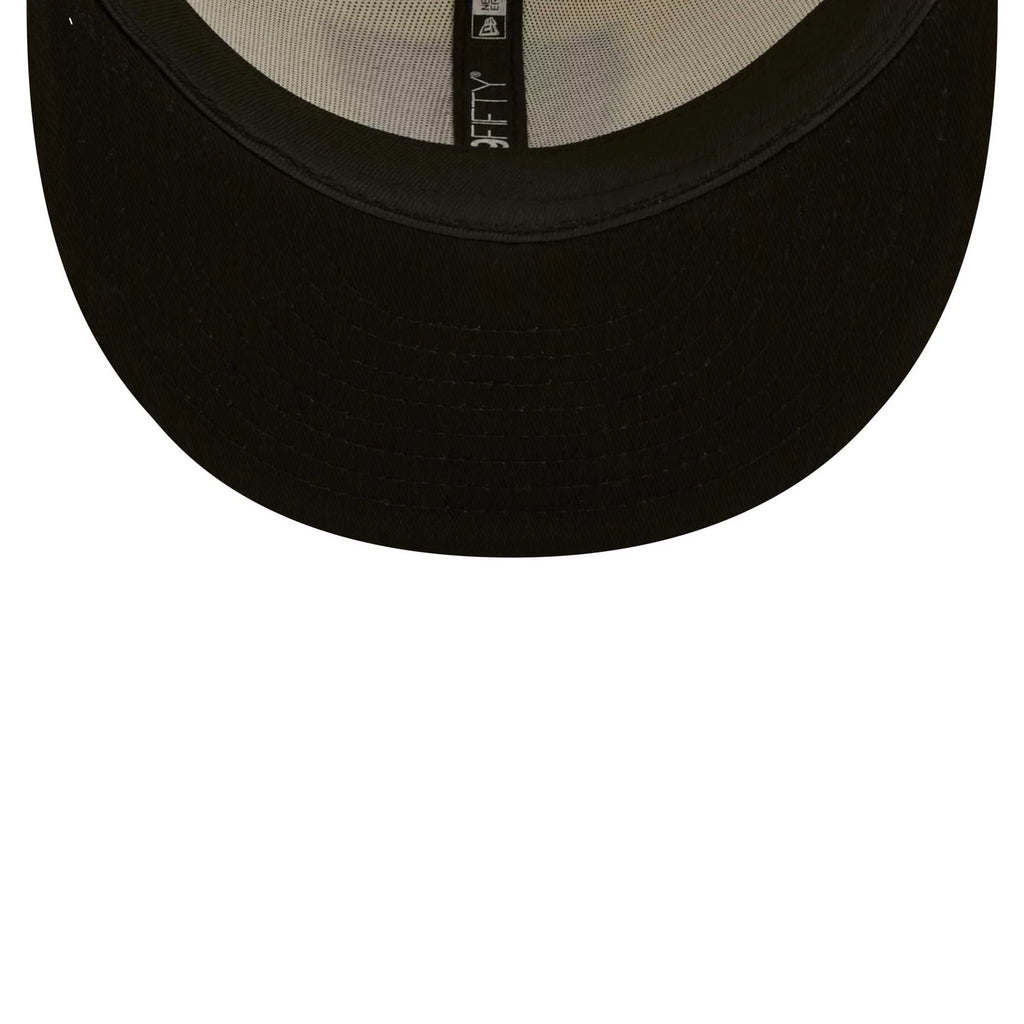Men's Cream Fitted Hat F1781
