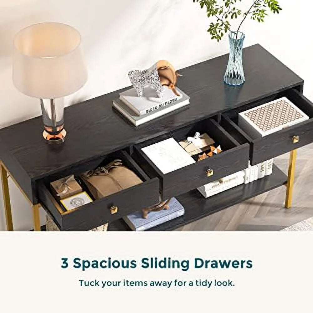 Console Table with Drawers and Shelves W393598