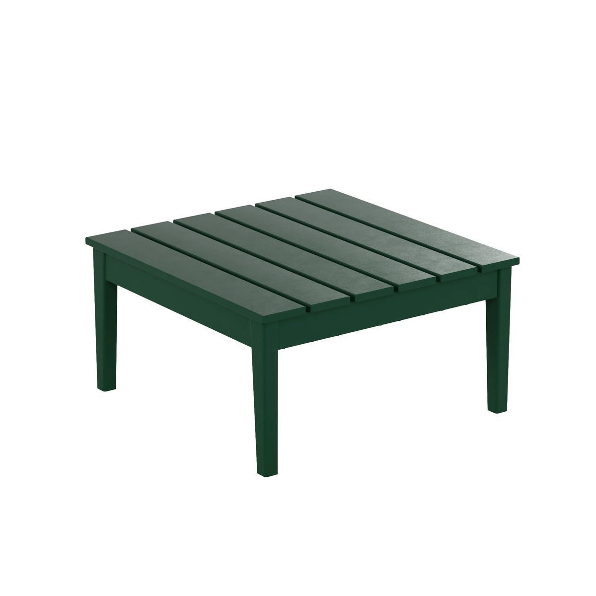 Black All Weather Poly Lumber Outdoor Coffee Table A210