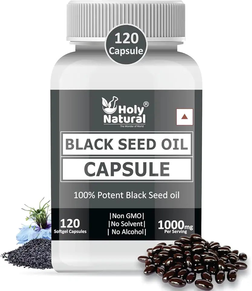 Black Seed Oil 120 Softgel Capsules N15718