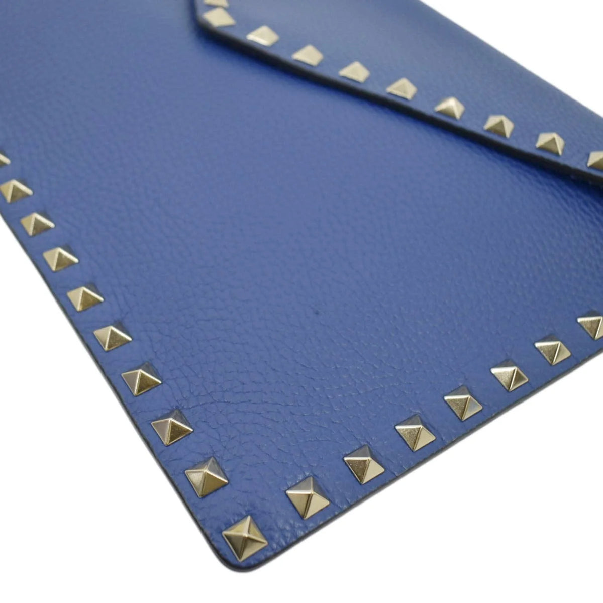 Blue Leather Pouch O10531
