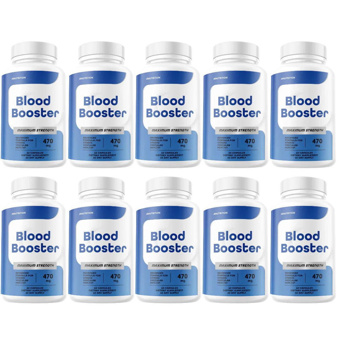 10 Bottles Blood Booster Capsules L6612