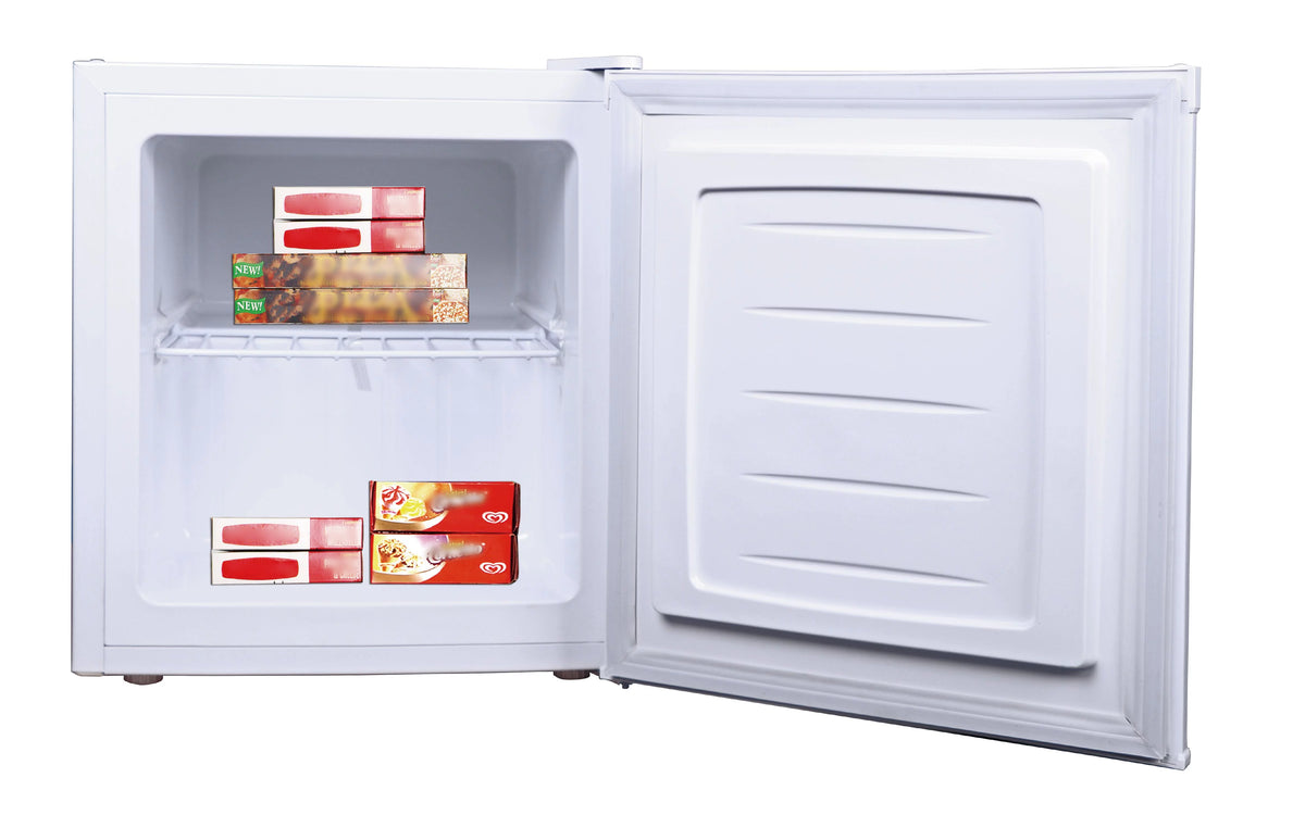 White 1.1 cu. ft. Upright Freezer R827