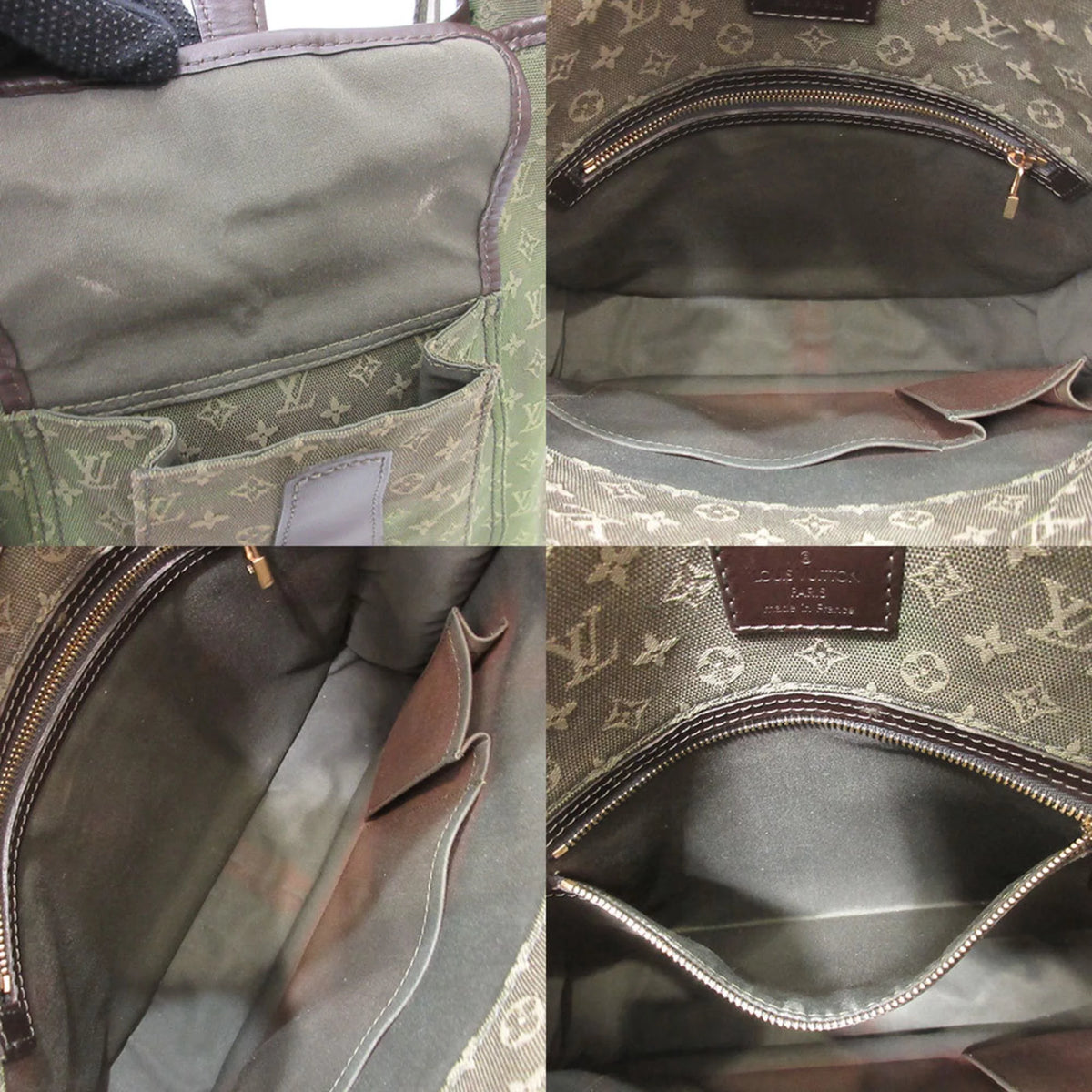 Khaki Green Monogram Shoulder Bag H48429