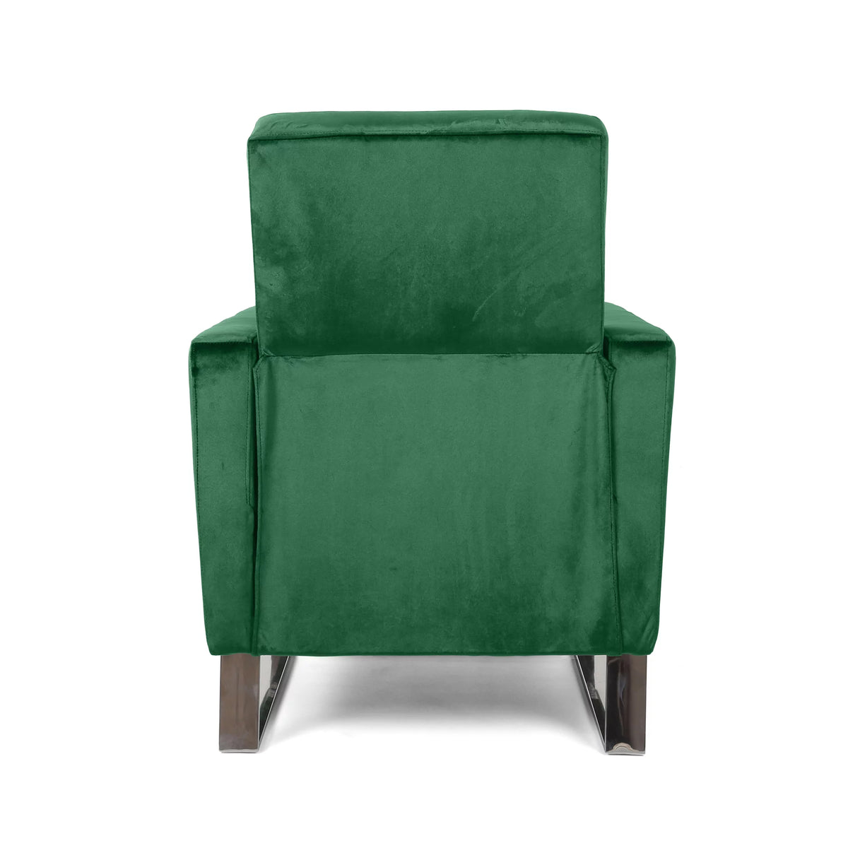 Green Velvet Push Back Recliner K17522