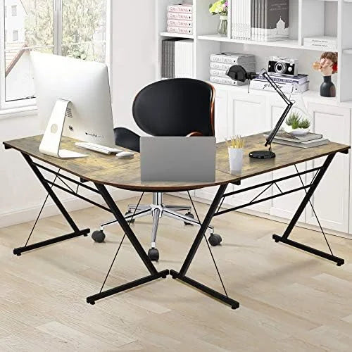 L-Shaped Corner Computer Desk J10093
