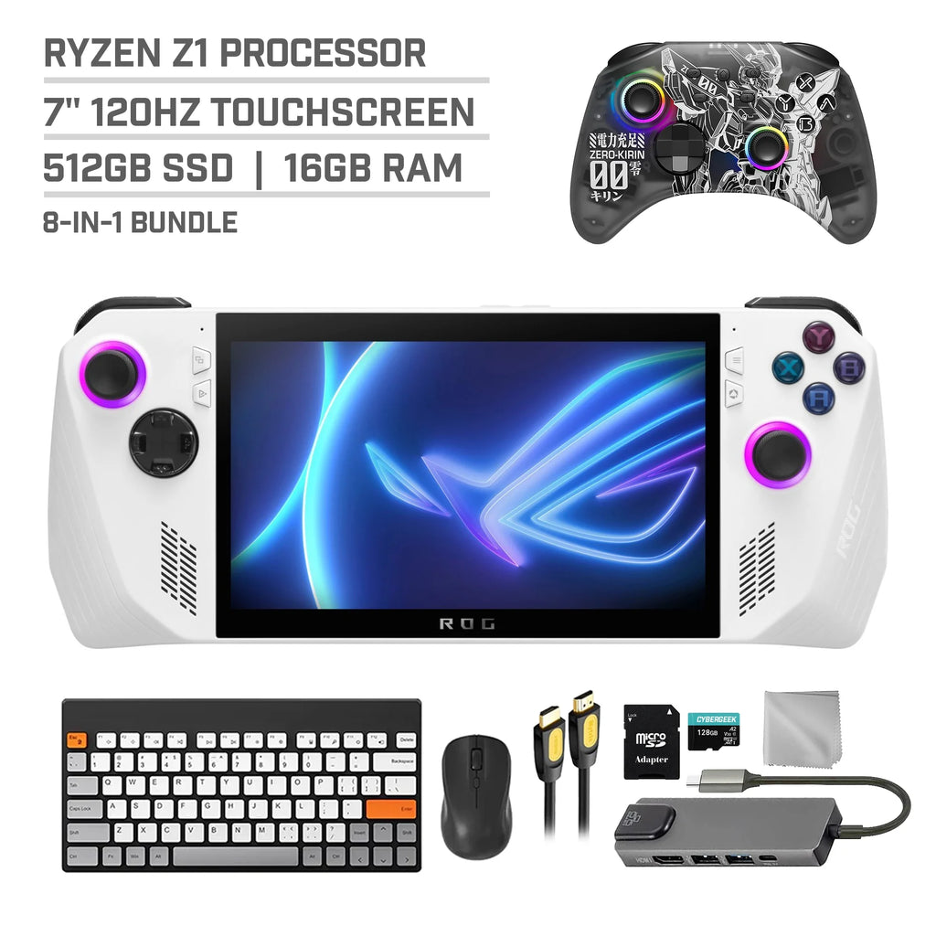 512GB Gaming Handheld 7-inch Touchscreen 120Hz FHD 1080p AMD Ryzen Z1 C32313