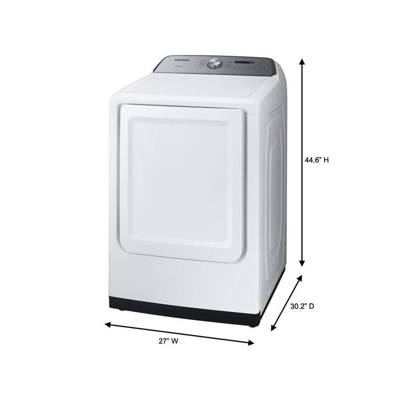 7.4 cu. ft. Vented Electric Dryer with Sensor Dry in White E520