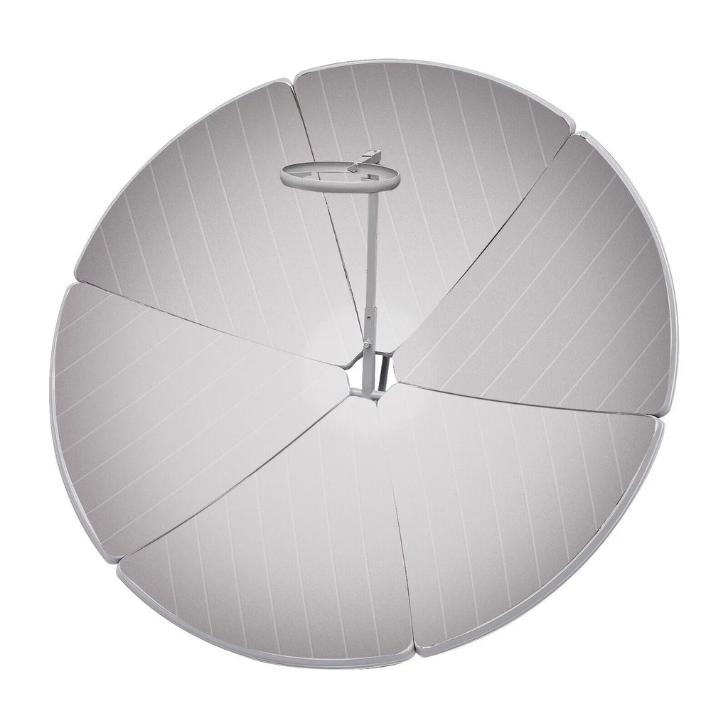 Portable 1800W Solar Cooker Outdoor Oven with Casters R79538
