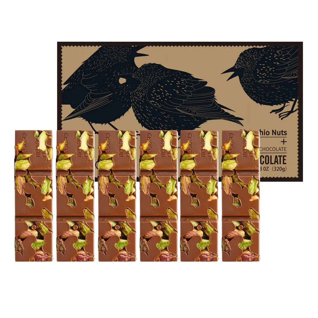 Pistachio Chocolate Bars, 6 Ct T54452