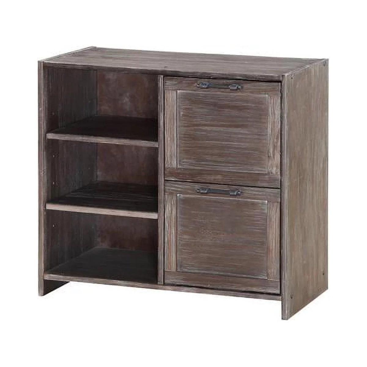 2 Drawer Chest with Shelves U98430