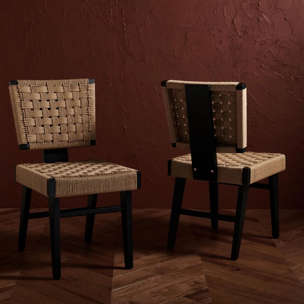 Woven Dining Chair Set of 2 Y6138