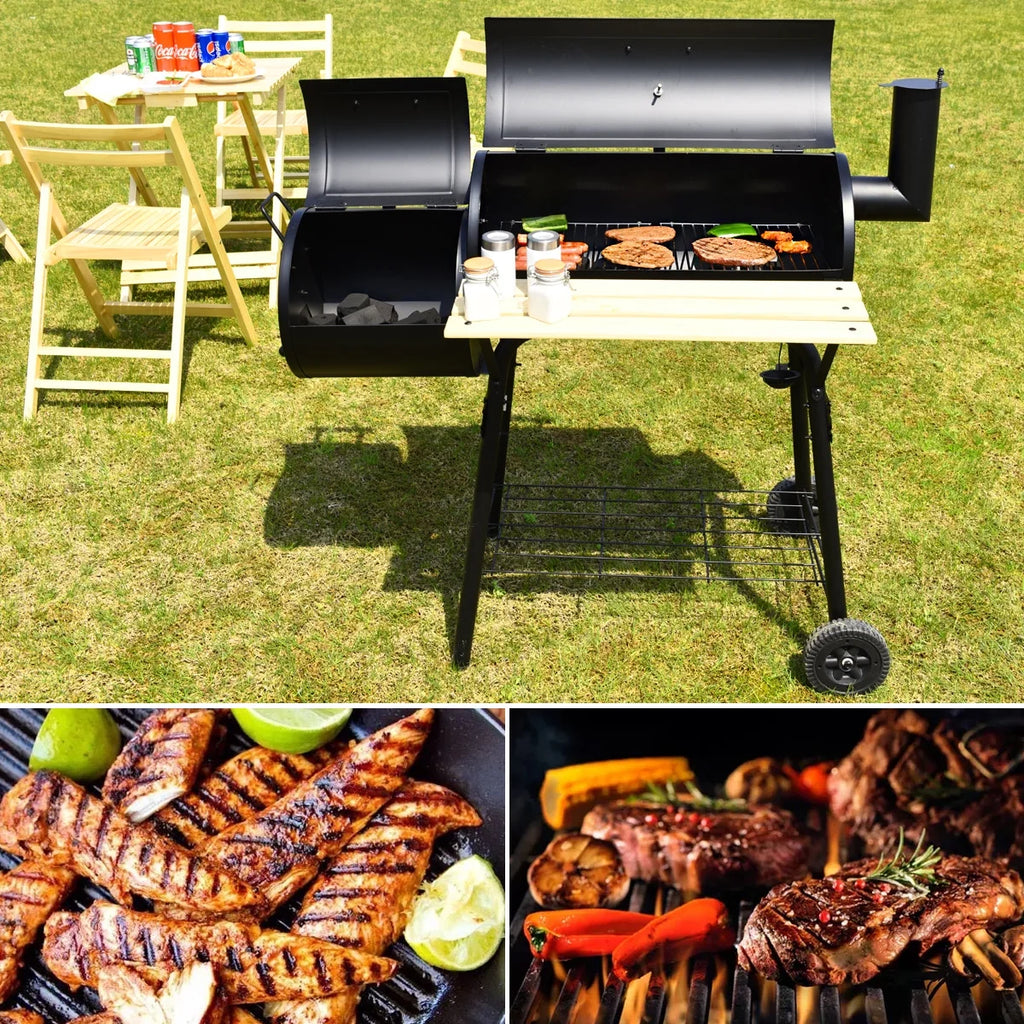 Outdoor BBQ Charcoal Grill Smoker O99710