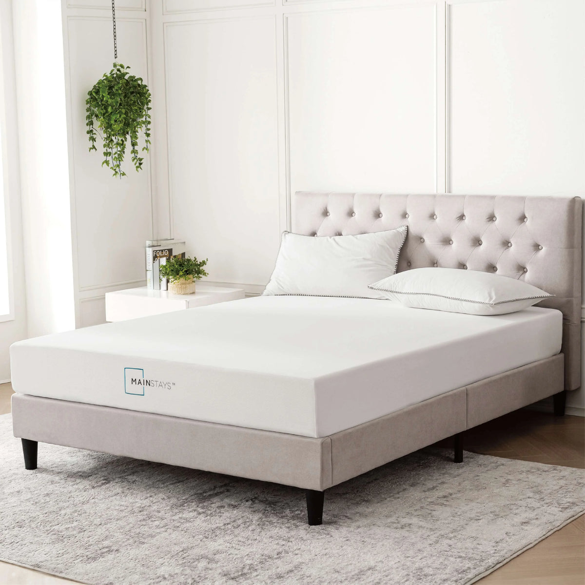 6” Green Tea Infused Memory Foam Mattress, Twin O9448