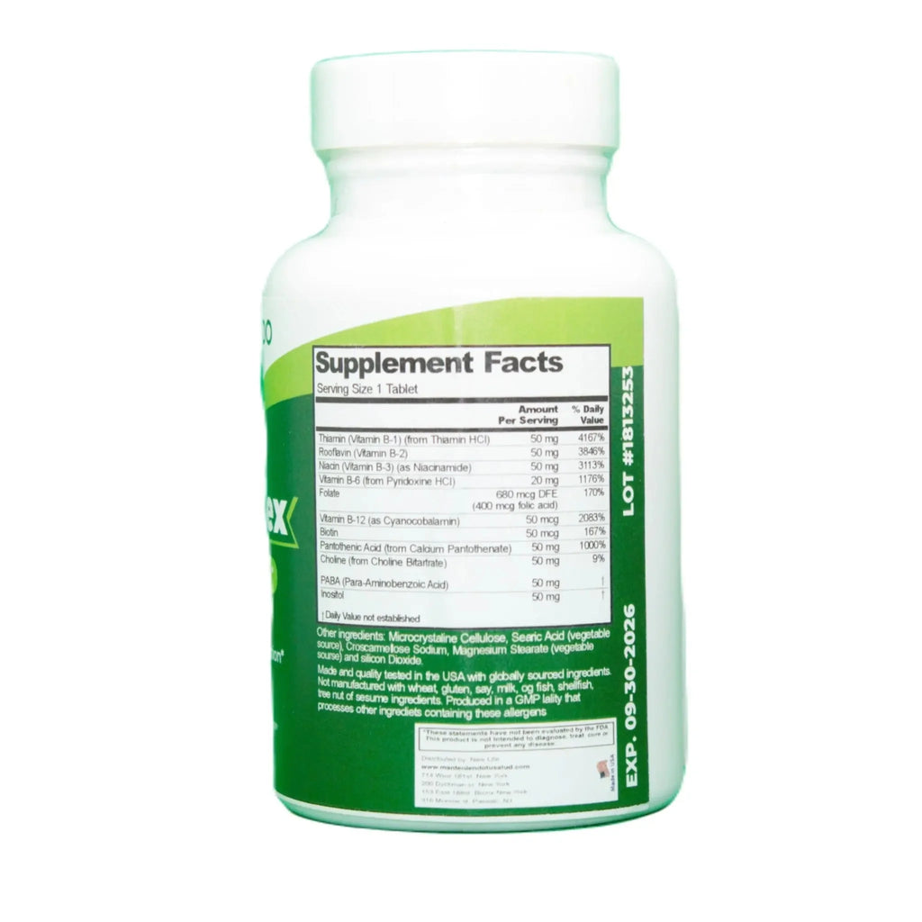 B-Complex 60 Tablets T2744
