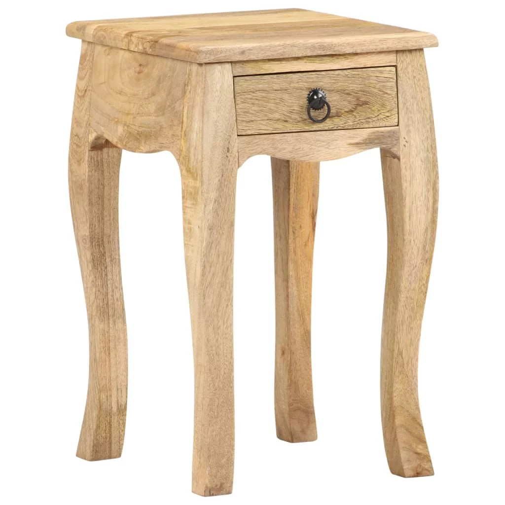 Solid Mango Wood Bed Cabinet T478319