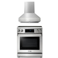 30 Electric Range and Range Hood B608