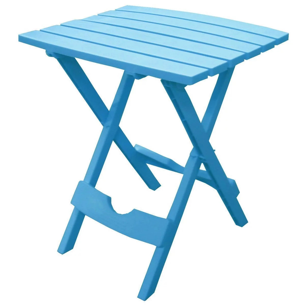 Pool Blue Folding Side Table Q238505