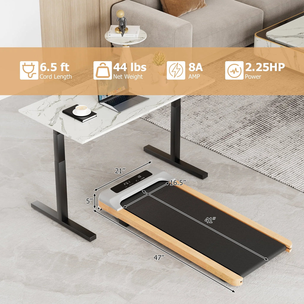 Walking Pad Treadmill with Remote Control D422486