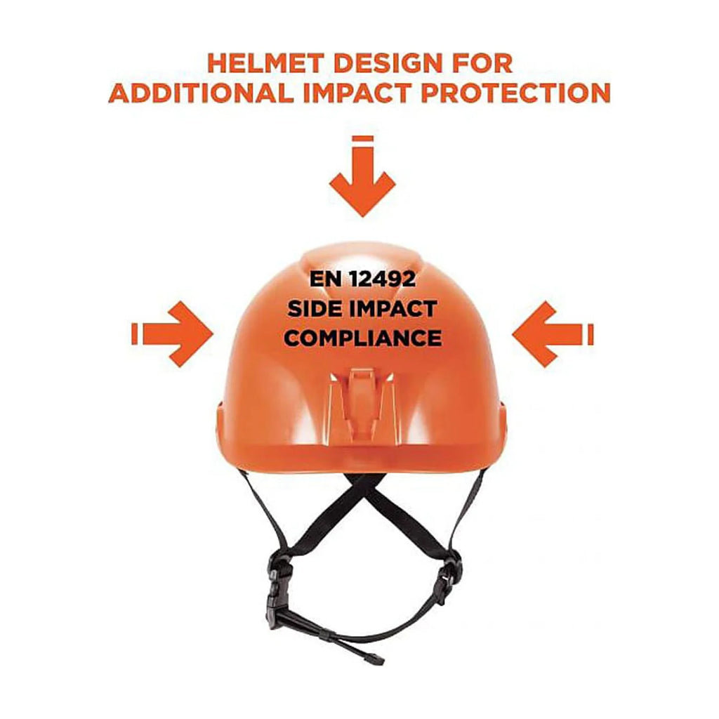 Orange Safety Helmet with MIPS Technology U6970