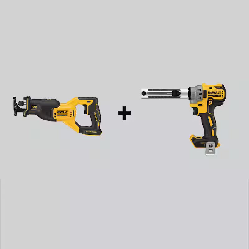 20V MAX XR Cordless Brushless Reciprocating Saw and Cable Stripper W443