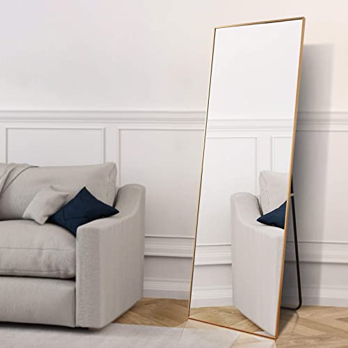 LED Full Length Mirror 71x32 inch Oversized White J125
