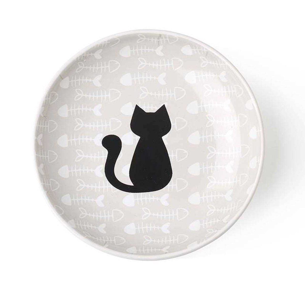 Kitty & Fish Saucer P277