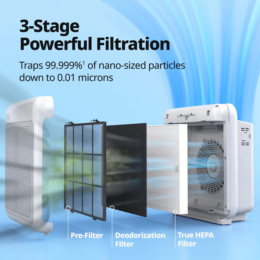 White True HEPA Air Purifier O578