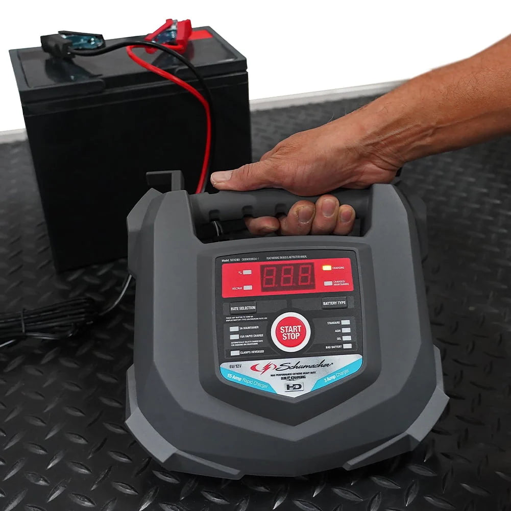 15A 6V/12V Automatic Battery Charger/Maintainer B1430