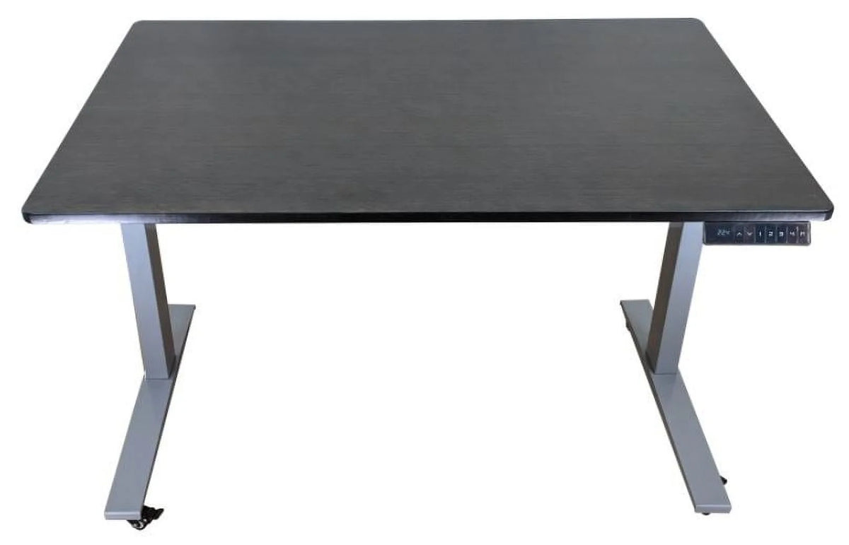 White 52 in. Adjustable Standing Desk T730