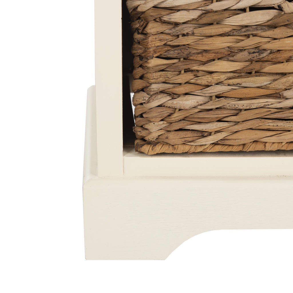 Tall Storage Unit with Pullout Table and Basket C3518