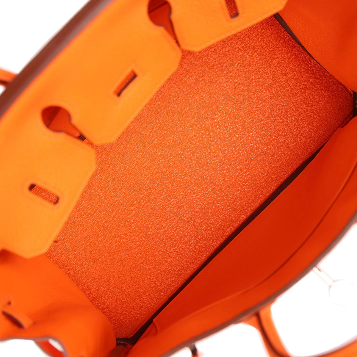 Orange Togo Leather Handbag V945