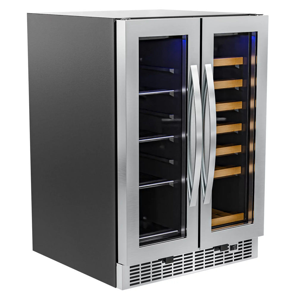 24 in. Dual Zone Wine and Beverage Cooler E39027