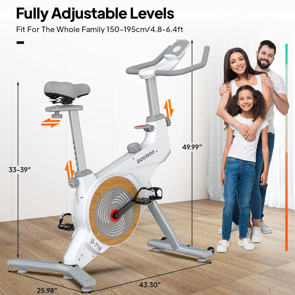 Indoor Cycling Bike Belt Drive Magnetic Stationary E192205