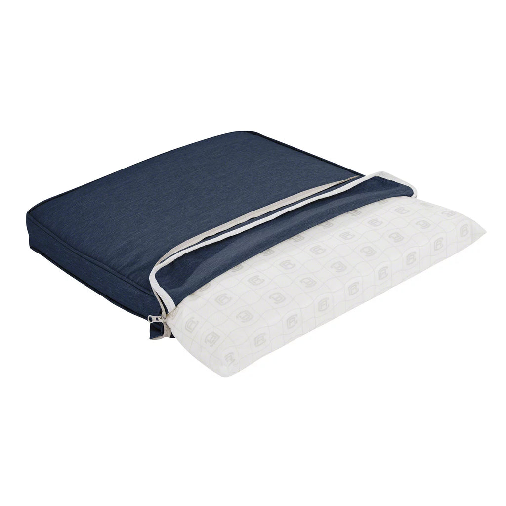 Square Patio Dining Seat Cushion, 20"W x 20"D x 2"T G904