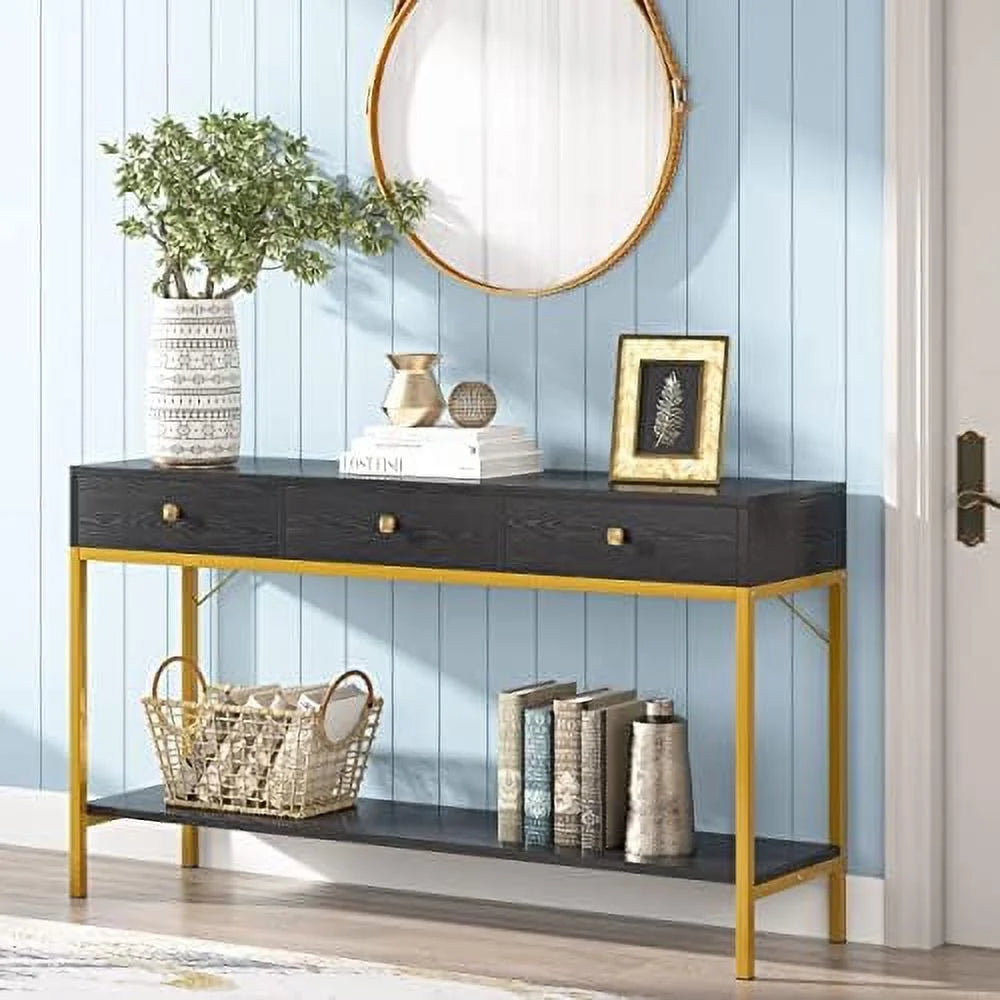 Console Table with Drawers and Shelves W393598