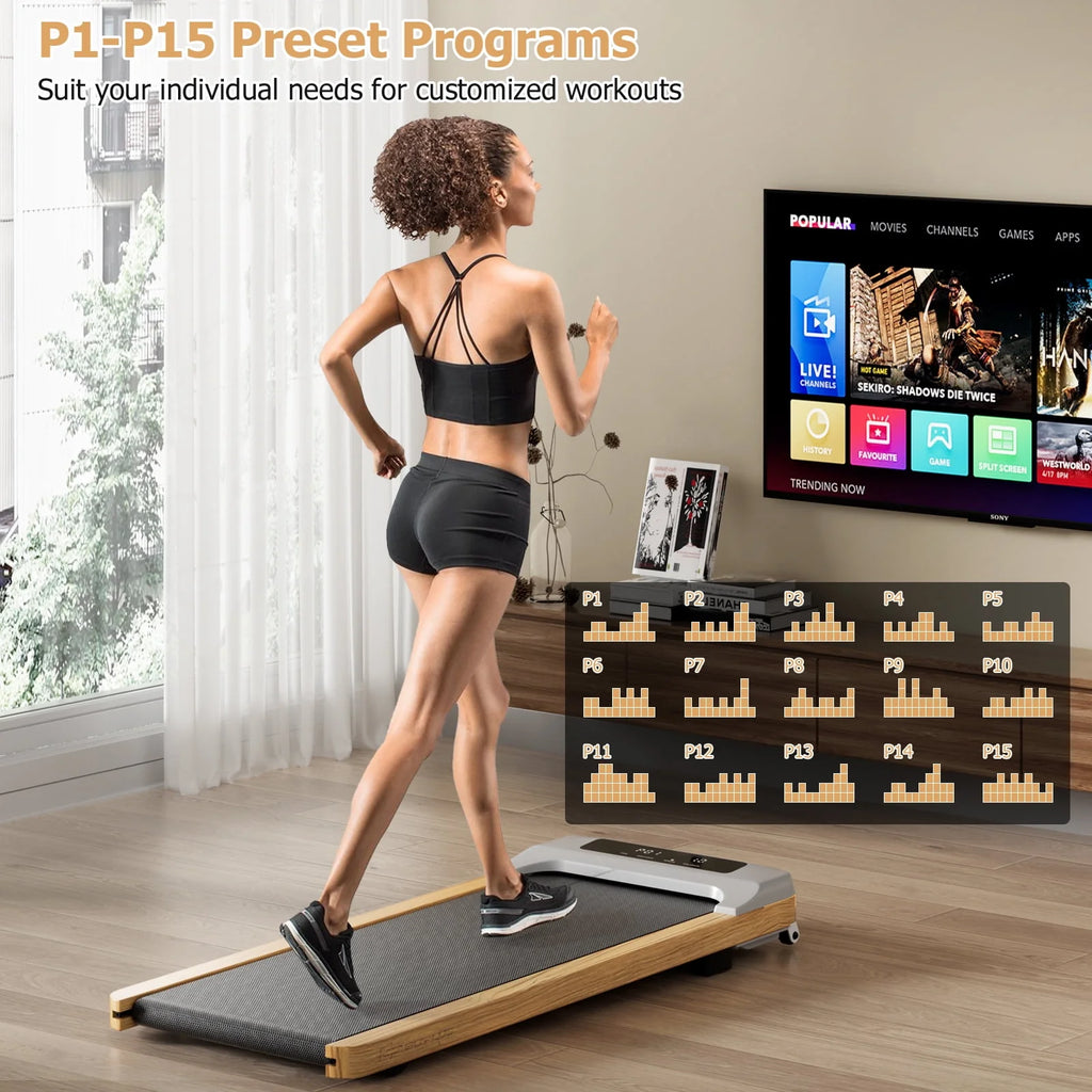 Walking Pad Treadmill with Remote Control D422486