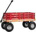 Red Wagon with 10" No-Flat Tires J5587
