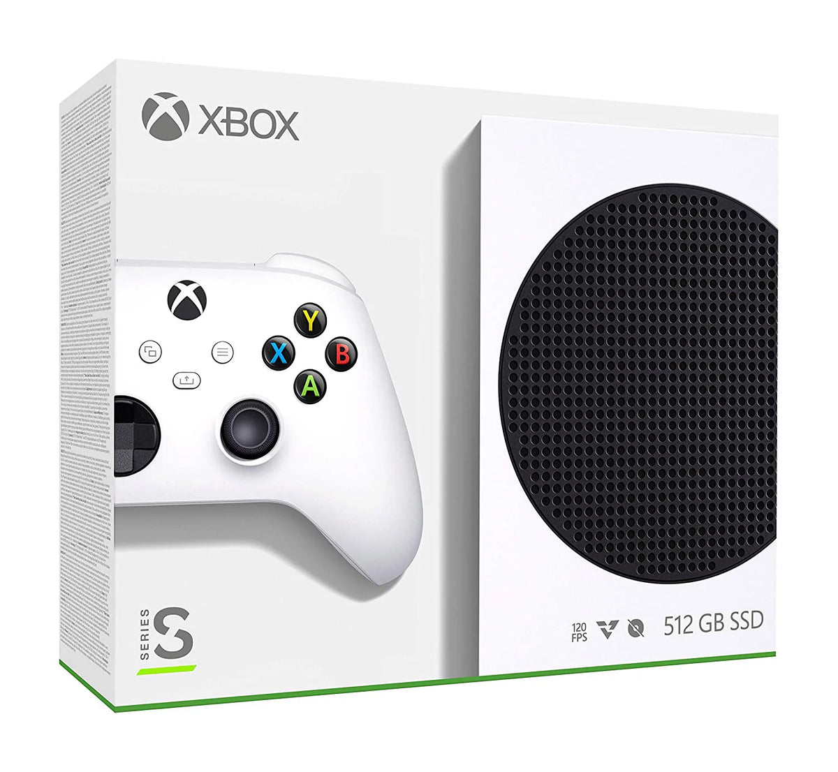 Xbox Series S with Wireless Controller and Cleaning Cloth I65021