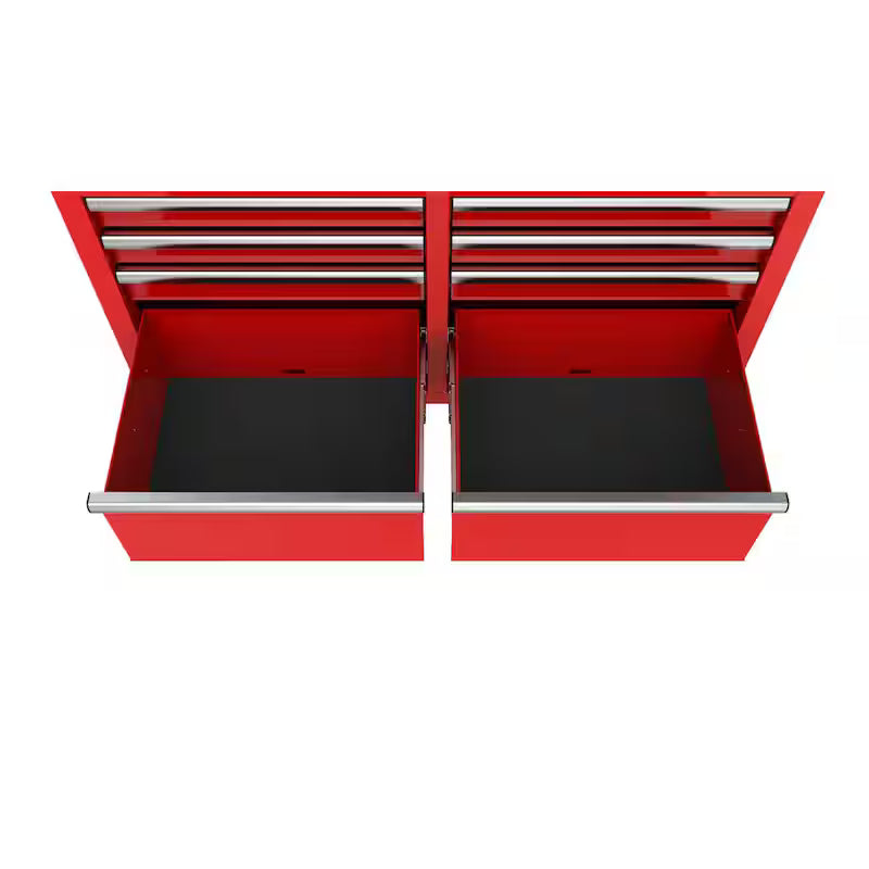 46 in. W Gloss Red Mobile Workbench Cabinet E80396