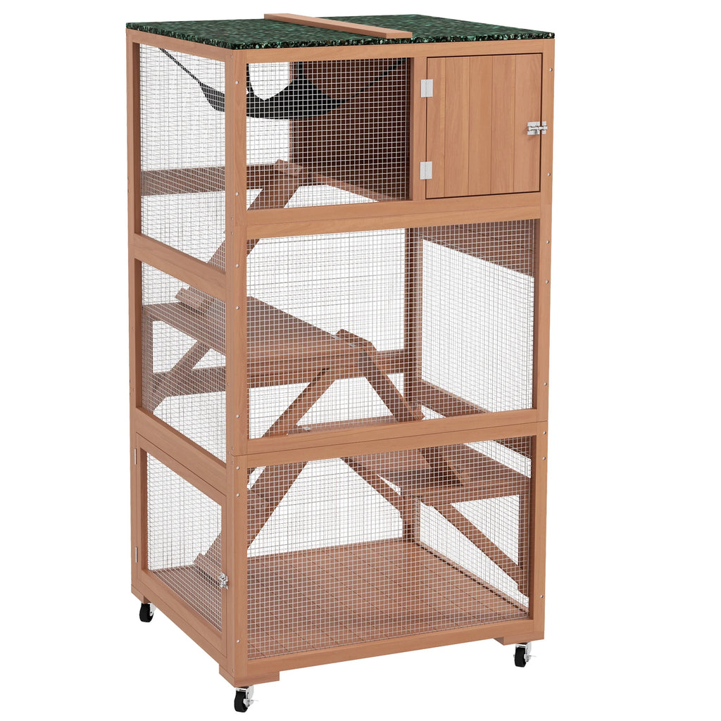 Outdoor Cat Enclosure with Hammock P85105