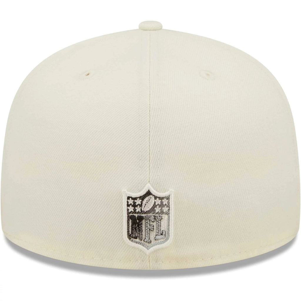 Men's Cream Fitted Hat F1781